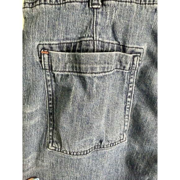 Anthropologie Pilcro The Wanderer Boho Embroidered Denim Shorts Women's Size 33 - Picture 10 of 16